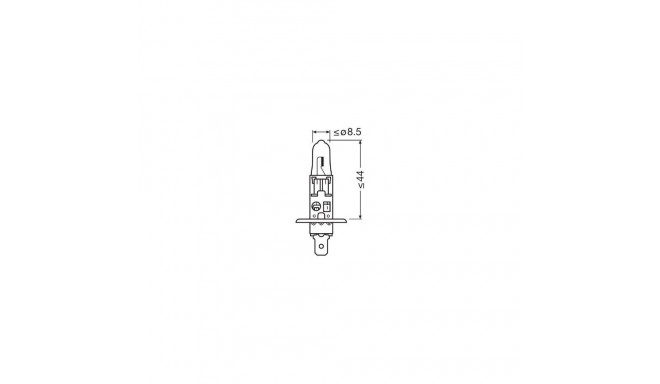 H1 12V 55W Night Breaker Laser +150% 2tk