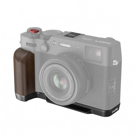 SmallRig 4805 Wooden L Shape Grip for FUJIFILM X100VI / X100V (Black)