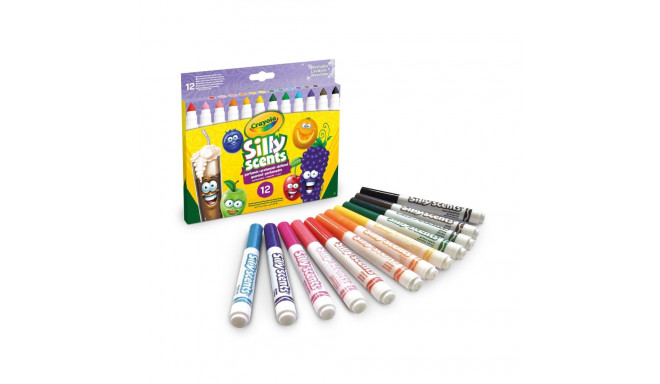 CRAYOLA Lõhnavad pestavad markerid Broadline, 12 tk
