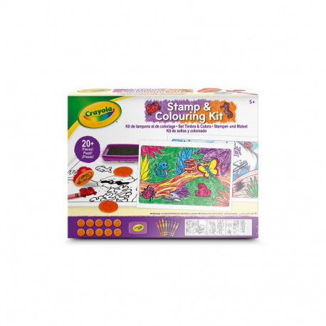 CRAYOLA Värvimiskomplekt templitega