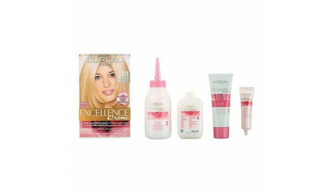 Püsivärv Excellence L'Oreal Make Up Excellence Ülikerge loomulik blond Nº 9.0-rubio muy claro Nº 8.0