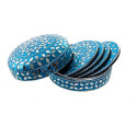 Костер DKD Home Decor Алюминий Деревянный MDF (3 pcs)