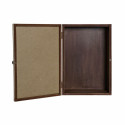 Dekoratiivne karp DKD Home Decor Kaasaegne Puit MDF (18 x 7 x 26 cm)