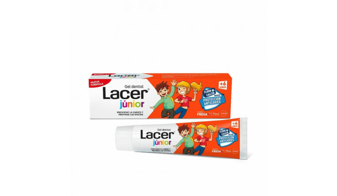 Hambapasta Lacer Maasikas Laste (75 ml)