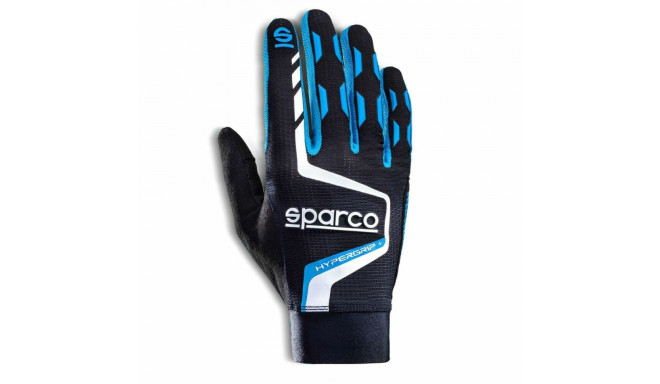 Gloves Sparco Hipergrip+ Blue/Black Size 10