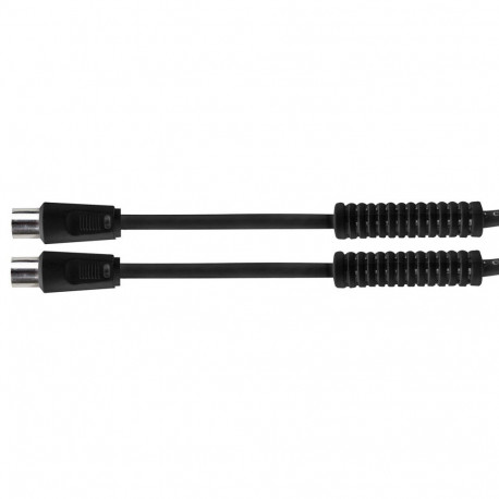 "Antenas Kabelis DCU 4331-DI Melns 1,5 m Balts