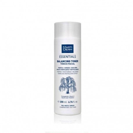 Facial Toner Martiderm ESSENTIALS 200 ml