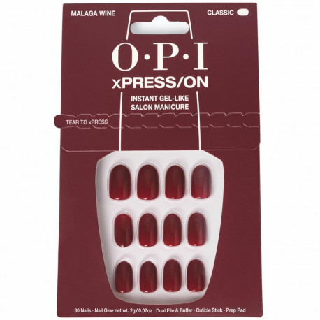 False nails Opi #Malaga Wine Malaga Wine 30 Pieces