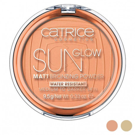 Bronzing Powder Sun Glow Matt Catrice (9,5 g) 9,5 g - 030-medium bronze 9,5 gr