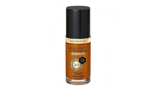 Šķidrā Grima Bāze Max Factor Facefinity All Day Flawless 3-vienā Nº 100 Cocoa 30 ml