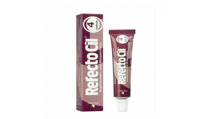 Eyelash Dye RefectoCil Eyelash And Eyebrow Tint Nº 4 Chesthut 15 ml