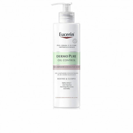 Очищающий гель для лица Eucerin DERMOPURE 400 ml