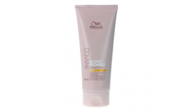 Colour Reviving Conditioner for Blonde Hair Invigo Blonde Recharge Wella (200 ml)