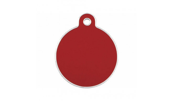 Identification plate Imarc Circle Red