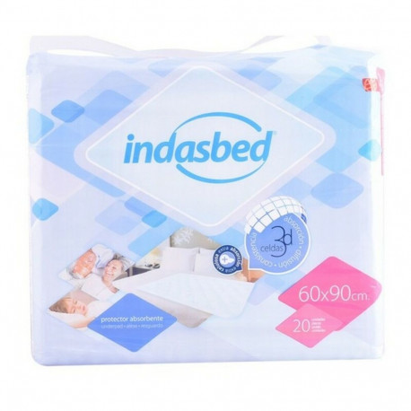 Incontinence Protector Indasbed Indasec 20 Units - 60 x 60 cm - 20 Units