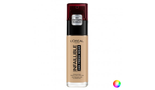 Liquid Make Up Base Infaillible 24H L'Oreal Make Up (30 ml) (30 m) (30 ml) - 015-porcelain 30 ml