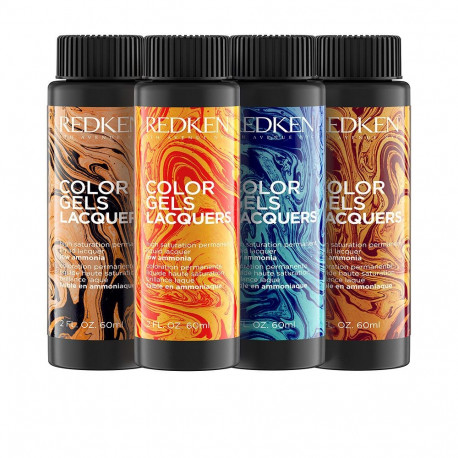 REDKEN COLOR GEL LACQUERS #6NW-brandy 60 ml x 3 u
