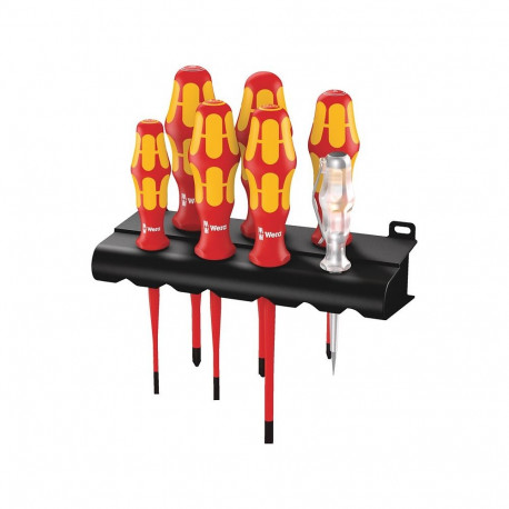 "Wera 160 iS/7 Rack Kraftform Plus Schraubendrehersatz"