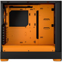 "Midi Fractal Design Pop Air RGB Orange Core TG Clear Tint"