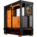 "Midi Fractal Design Pop Air RGB Orange Core TG Clear Tint"