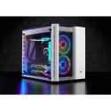 "MIDI Corsair Crystal Series 280X RGB weiß. Glasfenster"