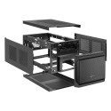 "Sharkoon QB One Schwarz - Midi/Minitower ITX. Mini-ITX 3.5 "" - PC-/Server Netzteil Kühler - USB. U