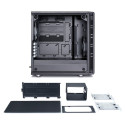 "MIDI Fractal Design Define Mini C TG. Glasfenster. schallgedämmt"