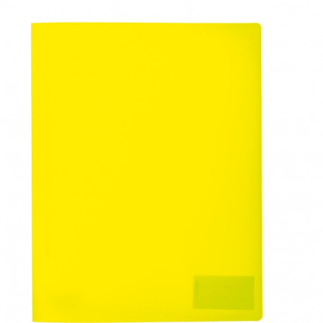 "HERMA Schnellhefter A4 neon gelb Polypropylen 3St."