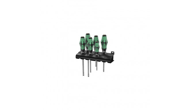 "Wera 334/355/6 Kraftform Plus Lasertip Schraubendrehersatz"