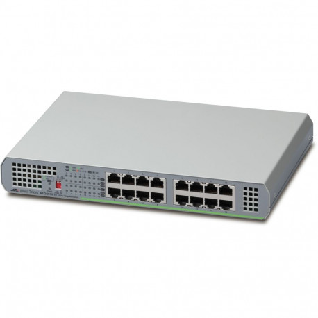 "ALLIED 16 port 10/100/1000TX unmanaged switch with internal power supply EU Power Adapter"