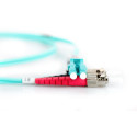 "DIGITUS LWL Patchkabel LC -> ST 5.00m Multimode Duplex OM3"