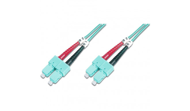 "DIGITUS LWL Patchkabel SC -> SC 10.00m Multimode Duplex OM3"