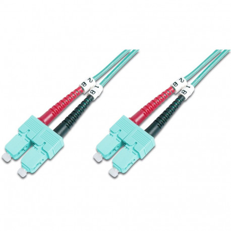"DIGITUS LWL Patchkabel SC -> SC 2.00m Multimode Duplex OM3"