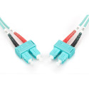 "DIGITUS LWL Patchkabel SC -> SC 3.00m Multimode Duplex OM3"