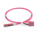 "DIGITUS LWL Patchkabel LC -> SC 5.00m Multimode Duplex OM4"