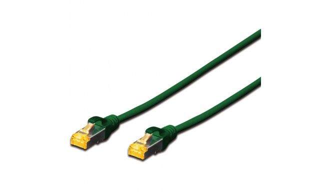 "DIGITUS CAT 6A S/FTP Patchkabel, 10m, grün"