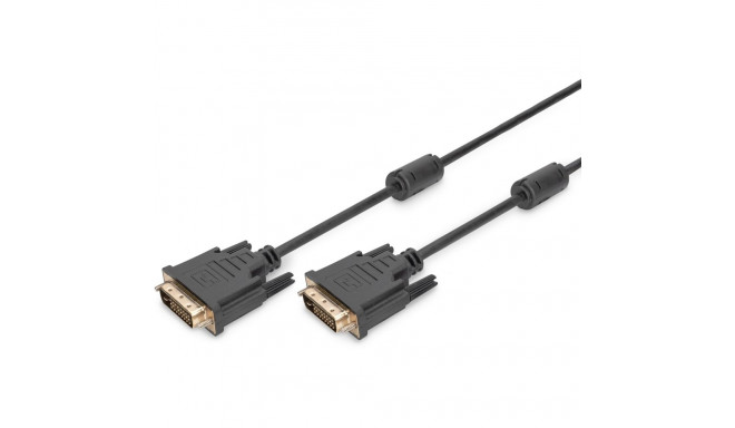 "DIGITUS DVI-D-Kabel DVI(24+1) -> DVI(24+1) St/St 3.00m schw"
