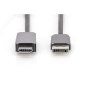 "DIGITUS DisplayPort Adapterkabel DP->HDMIA St/St 8K 1,8m sch"