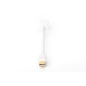 "DIGITUS DisplayPortKabel miniDP -> HDMI-A St/Bu 0.15m weiß"