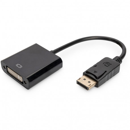 "DIGITUS DisplayPort Adapter DPort -> DVI(24+5) St/Bu 0.15m"