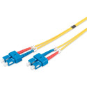 "DIGITUS LWL Patchkabel SC -> SC 10.00m Singlemode Duplex OS2"