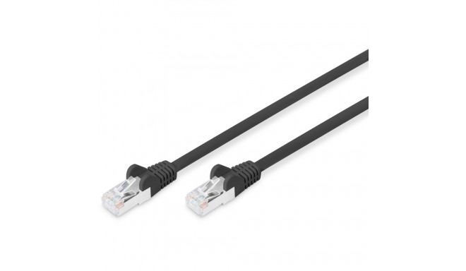 "DIGITUS Patchkabel Cat6 S/FTP 2xRJ45 2.0m schw. AWG 27/7"