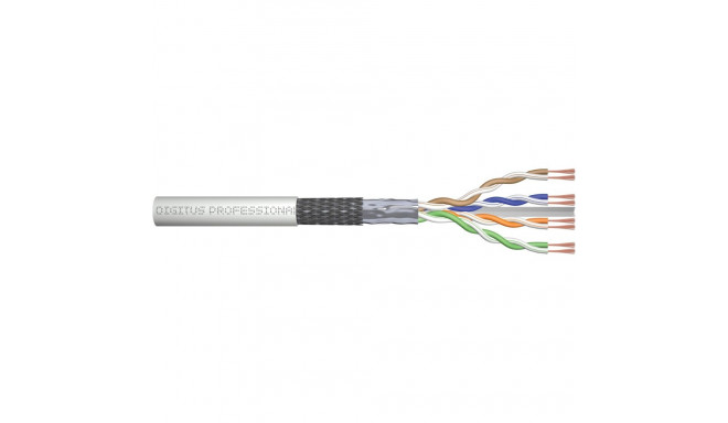 "DIGITUS CAT 6 SF/UTP Twisted Pair Roh-Patchkabel. 305m.grau"