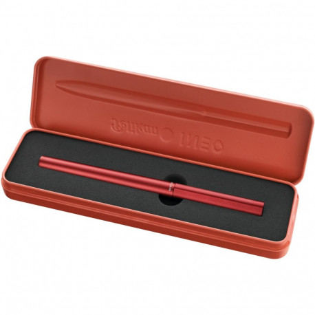 "Pelikan Füllhalter Ineo Elements P6 Metall-Etui Feuer-Rot"