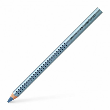 "FABER-CASTELL Buntstift Jumbo Grip Blau Metallic 12er"
