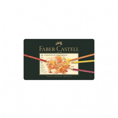 "FABER-CASTELL Farbstift Polychromos 36er Metalletui"