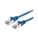 "Equip Patchkabel Cat6 S/FTP 2xRJ45 25.00m blau LSZH Polybeutel"