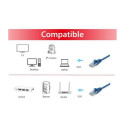 "Equip Patchkabel Cat6 U/UTP 2xRJ45 1.00m blau Polybeutel"