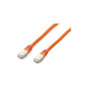 "Equip Patchkabel Cat6A S/FTP 2xRJ45 3.00m orange Plat.LSZH Polybeutel"