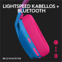 "LOGITECH Lightspeed G435 Headset full size Bluetooth / 2.4 GHz radio frequency wireless blue Discor